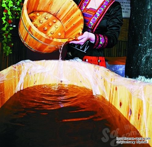 le bain médical traditionnel chinoise