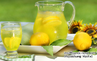   Le citron est bon pour les patient d’insuffisance rénale et le patient dialysé