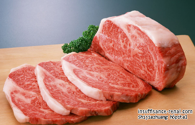Quel type de la viande peut la malade de néphropathie manger