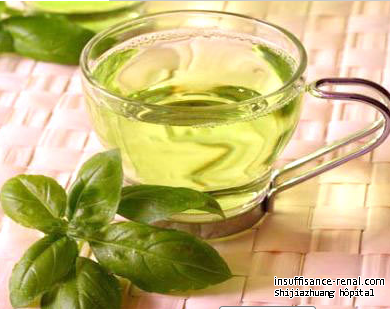 Est le thé vert bon pour les patients en dialyse