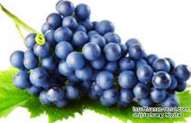 Les patients du rein peuvent manger des raisins