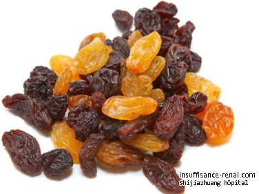 Les patients atteints de la maladie rénale peuvent manger des raisins