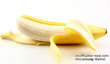 Les bananes sont bon pour les patients atteints de insuffisance rénale chronique