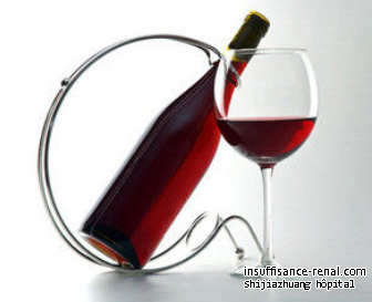 Le vin rouge est bon pour les patients atteints d’insuffisance rénale