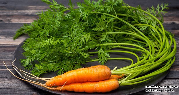 La carotte contre l’insuffisance rénale chronique