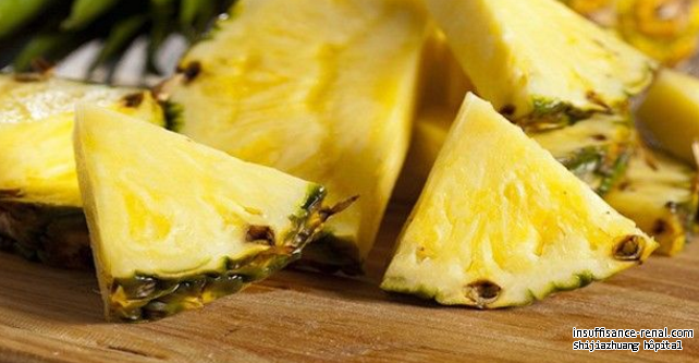 L’ananas remplace de médicaments contre la maladie rénale chronique